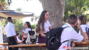 CassidyXKlein Gets Screwed On The School Bus