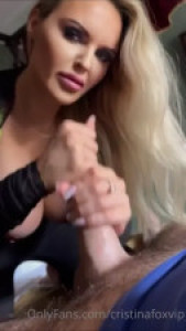 Cristinafoxvip Gives A Quick Blowjob