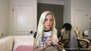 Abby Rao Teases Her Tits And Ass During A Livestream