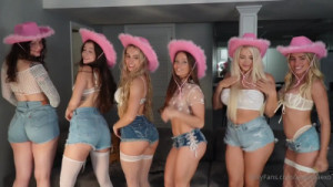 Lesbian Party With Adrianna Eves, Angelbaexo, Dany Day And Friends