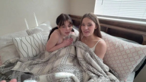 LolaValentine23 & Juniper Ren Get Fucked In A Threesome