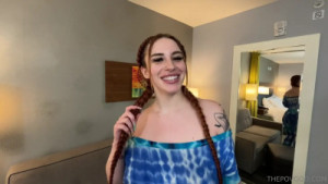 PawgEmily Gets Oiled And Banged From Behind