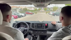 Threesome In A Car With Cecilia.sopena