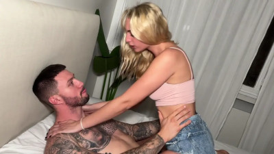 Two BWCs Take Turns Pounding Baby Doll XL