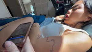 Brunette Vivienne Vo Wakes Up With A Good Fuck