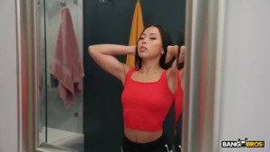 Vivienne Vo Bangs Stepbro Then Gets A Facial