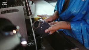 Fucking ImMayBee In The Kitchen Finishes With Cum In Her Mouth