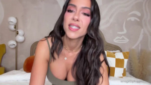 Lena The Plug Rides a Dildo in Bed