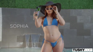 Sophia Burns Takes Anal Then Gives A Footjob