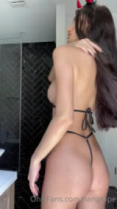 Hannahgrape Takes Off Her Devil Bikini