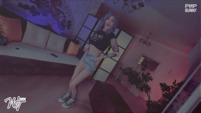 Wildtali Rides Huge Horse Dildo And Gets Ass Stuffed With Tentacle