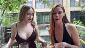 Arina Fox & Erica Mori's Late Night Threesome