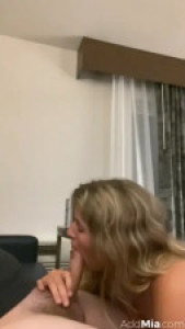 Mia Melano Sucks And Titfucks A Hard Cock