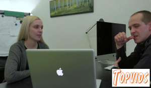 Debora - Sexy Czech blonde wants a weekendjob