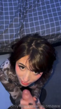 MilisMaww Gives A BJ Ending In A Cumshot