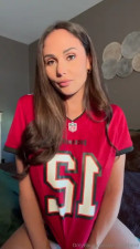 Ariana Marie Masturbates For Her Football Team