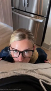 Wildhalli Receives A Facial After Sloppy BJ