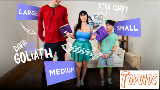 Aleksa Mink - Polar Opposites: Tall Bully & Short Nerd vs the Extra Curvy Tutor