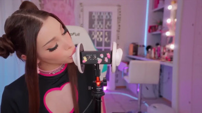 Alice Delish's Lusty Licking ASMR Video