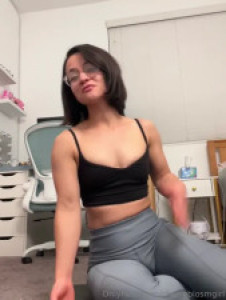 CherryBlosmGirl Rips Her Pants And Masturbates