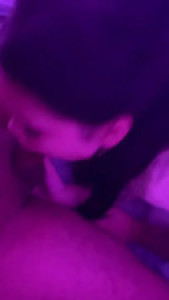 Luteucu Sucks Her BF While He Holds Her Hair