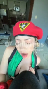 CatrinaSauvageX As Cammy White Craves A Dick