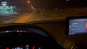 Sweet blond , sex in car